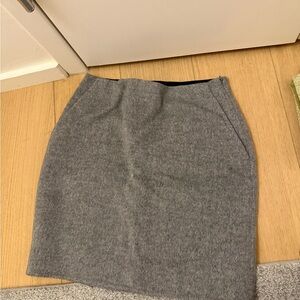 Theory Charcoal Pencil Skirt